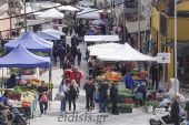 Με το 50% των εκθετών η λαϊκή αγορά του Κιλκίς το Σάββατο 24 Απριλίου