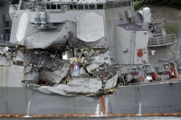 Νεκροί οι επτά ναύτες του αμερικανικού αντιτορπιλικού