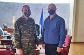 Επίσκεψη του νέου Διοικητή της 71ης Αερομεταφερόμενης Ταξιαρχίας στον Αντιπεριφερειάρχη Κιλκίς