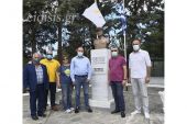 Στο μνημείο του Κύπριου ήρωα Γρηγόρη Αυξεντίου η αντιπροσωπεία του Δήμου Λατσιών
