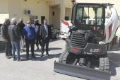Υπερσύγχρονα μηχανήματα έργου στον δήμο Παιονίας