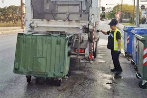 Ξεκίνησε το πλύσιμο των κάδων απορριμμάτων στο δήμο Κιλκίς