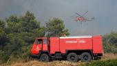 Υπό μερικό έλεγχο η πυρκαγιά σε δασική έκταση στο Γάζωρο Σερρών