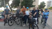Ο δήμαρχος Στέλιος Αγγελούδης ποδηλάτησε εν όψει της αυριανής Παγκόσμιας Ημέρας Ποδηλάτου