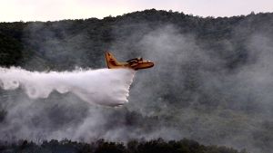 Εντατική επιχείρηση κατάσβεσης στο Παγγαίο Όρος