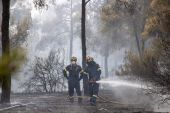 Θεσσαλονίκη: Υπό έλεγχο φωτιά στο Σέιχ Σου – Προσήχθη άνδρας